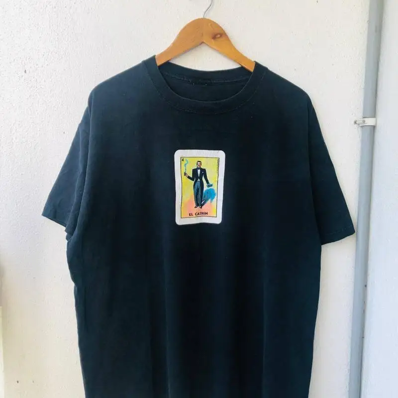 Camiseta El Catrin Äú Loteria Card Lotery Mexican Sym