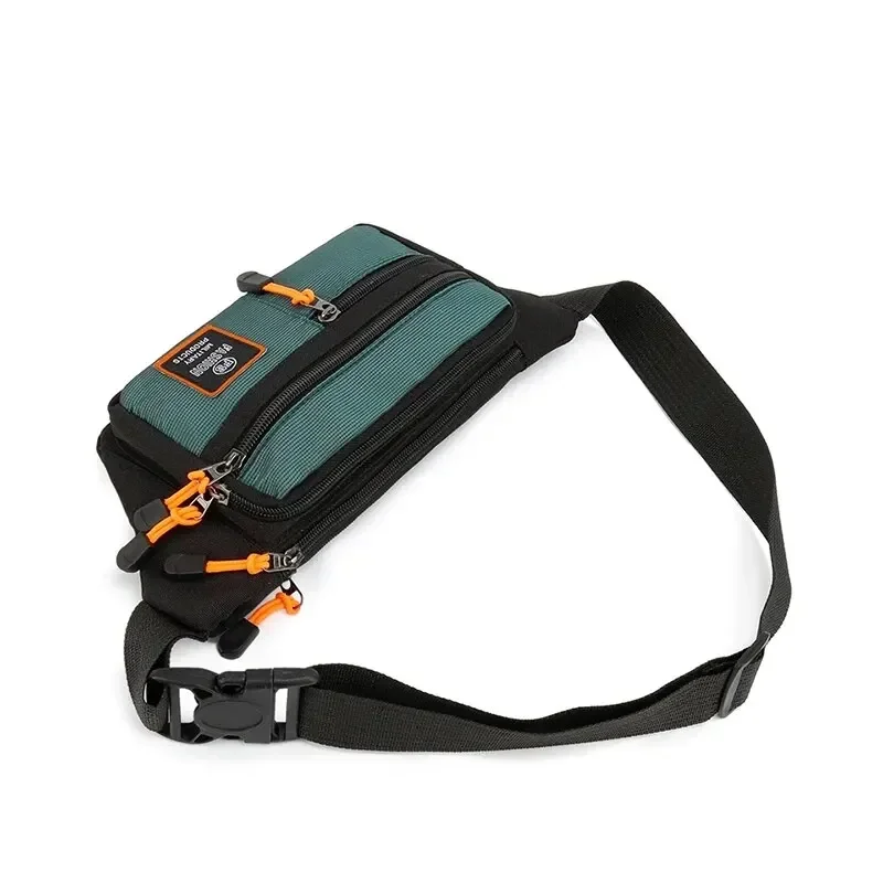 Mobile Waist Bag For Men And Women, Multifunctional, Large Capacity Waistpack, Anti Splash, Wear-resistant, Construction Site