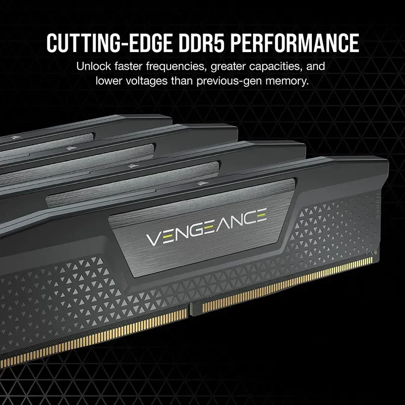 Pamięć RAM CORSAIR DDR5 VENGEANCE 16GB 32GB 5200mhz 5600mhz 6200mhz 6000MHz 6400MHz Moduł Pamięci do Komputera Stacjonarnego Pamięć Gamingowa — zdjęcie produktu 3