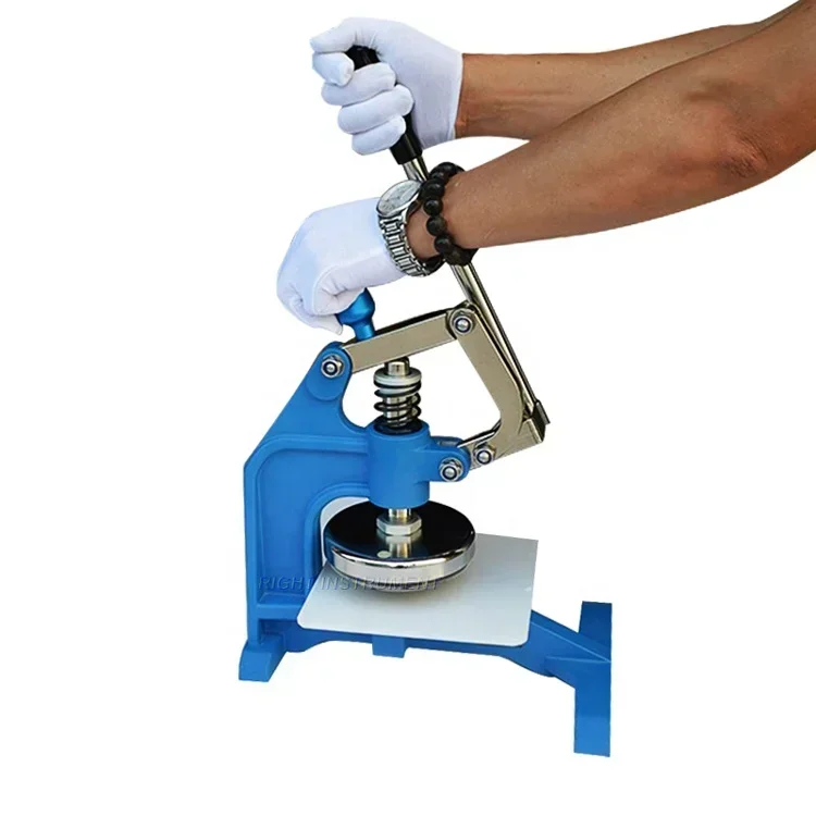 Tagliatrice manuale per campioni di cotone con taglierina rotonda per tessuti 10/50/100CM2 per tessuti