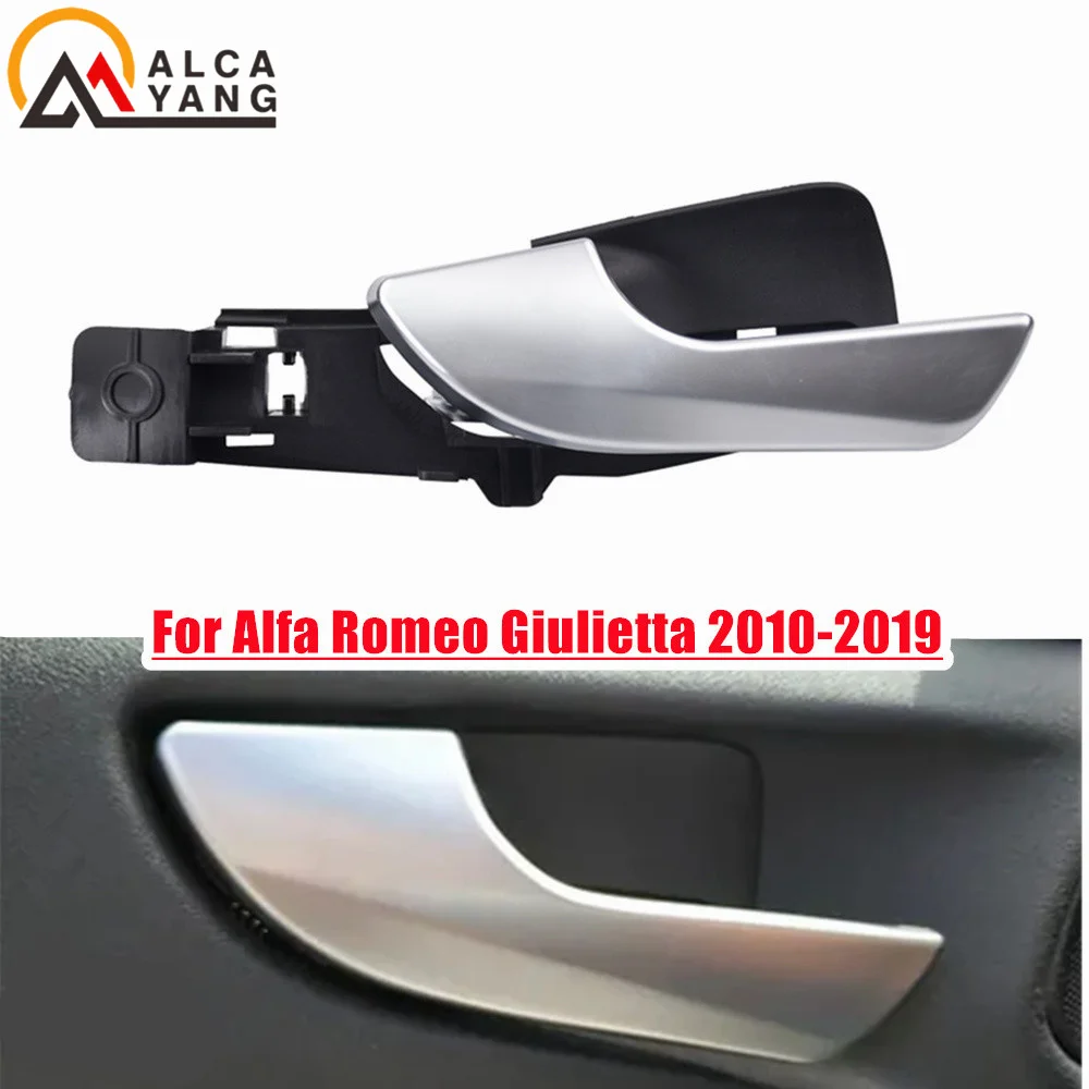 Lado dianteiro esquerdo e direito do carro maçaneta interior, punho interno para Alfa Romeo Giulietta, 156092167, 156092165, 156092161, 156092157