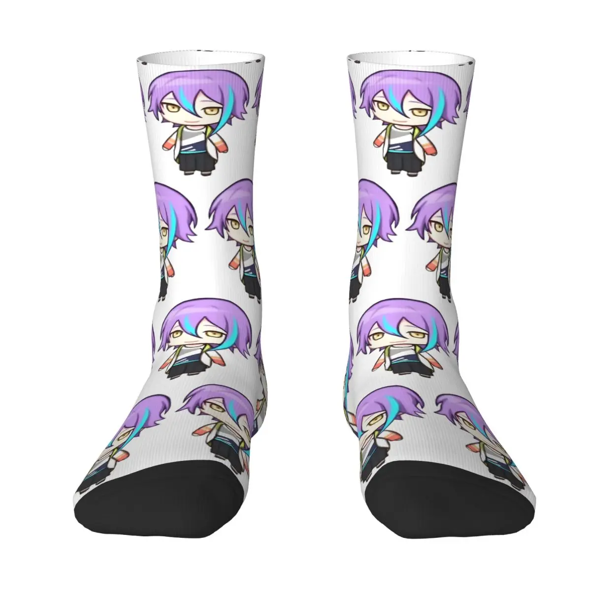 Project Sekai Rui Kamishiro Anime Game Socks Harajuku Stockings Autumn Anti Skid Unisex Men Socks Medium Soft Skateboard Socks