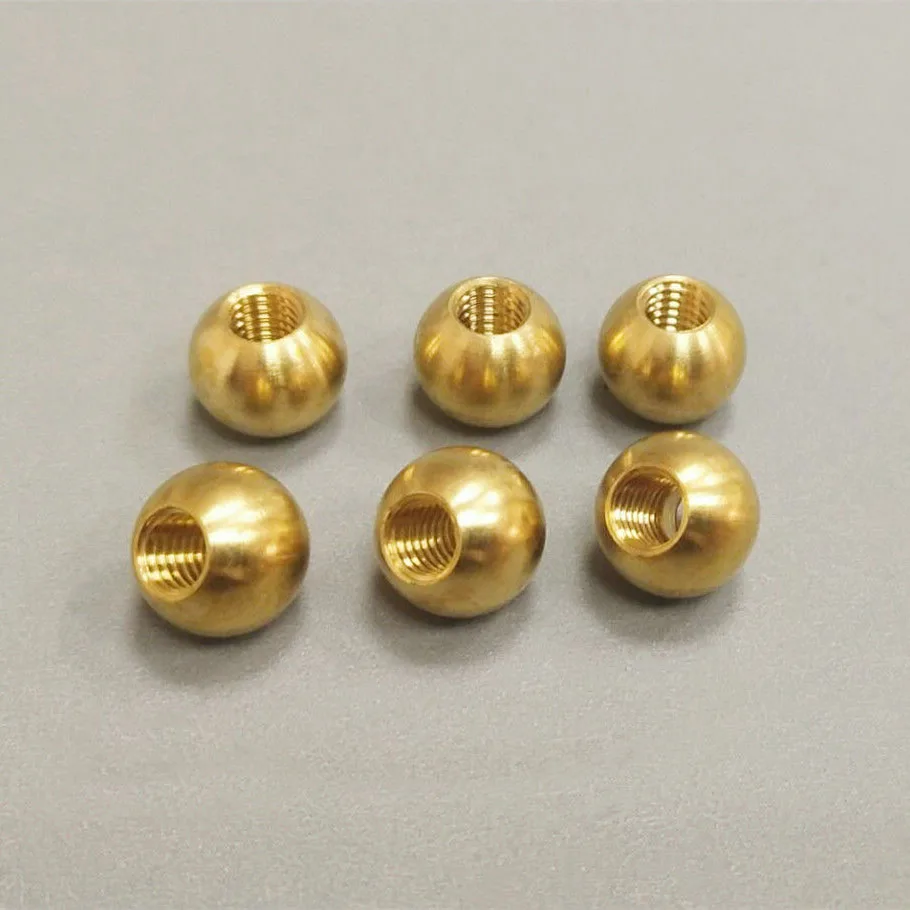 1PCS Brass Thread Hole Ball For CNC Later Machine