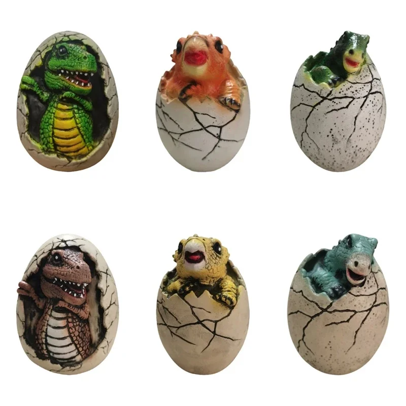 Jurassic Dragon Egg Latex Foam Decoration Realistic Dinosaur Egg Prop For Garden Centerpiece Party Table Decor Kids Easter Gift