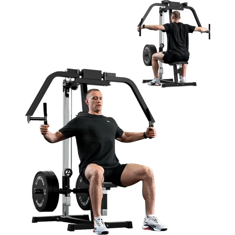 Máquina para moscas, máquina para derretir moscas y inverso PEC, máquina especial para la parte superior del cuerpo de 400 libras para deltoide pectoral y trasero w