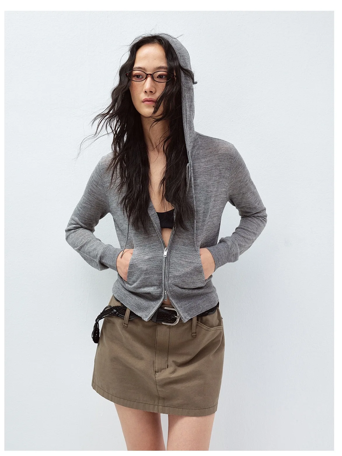 

Привет, Сентябрь! Новинка! Мягкий шерстяной женский вязаный кардиган Bla Label V6002 с открытым передом, облегающий, приятный к телу.