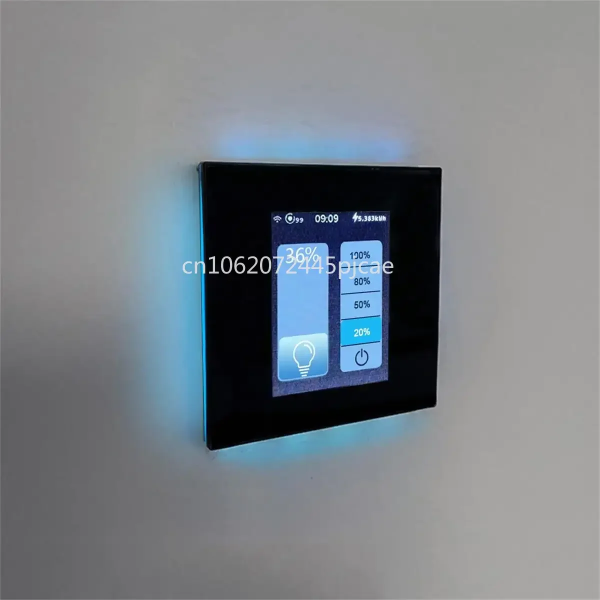 Compatible Apple Homekit Smart Switch LCD New Home Automation Wifi Mesh Touch Screen Smart Dimmer Switch