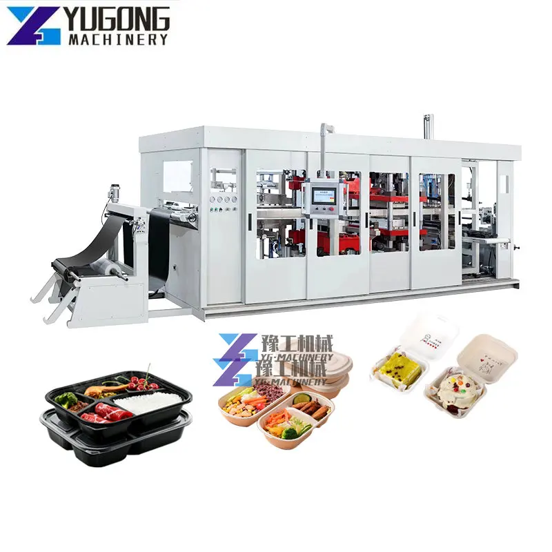 Plastic Box Thermoforming Machine Plastic Forming Vacuum Machine Production Line Plastic Vacuum Forming Machine