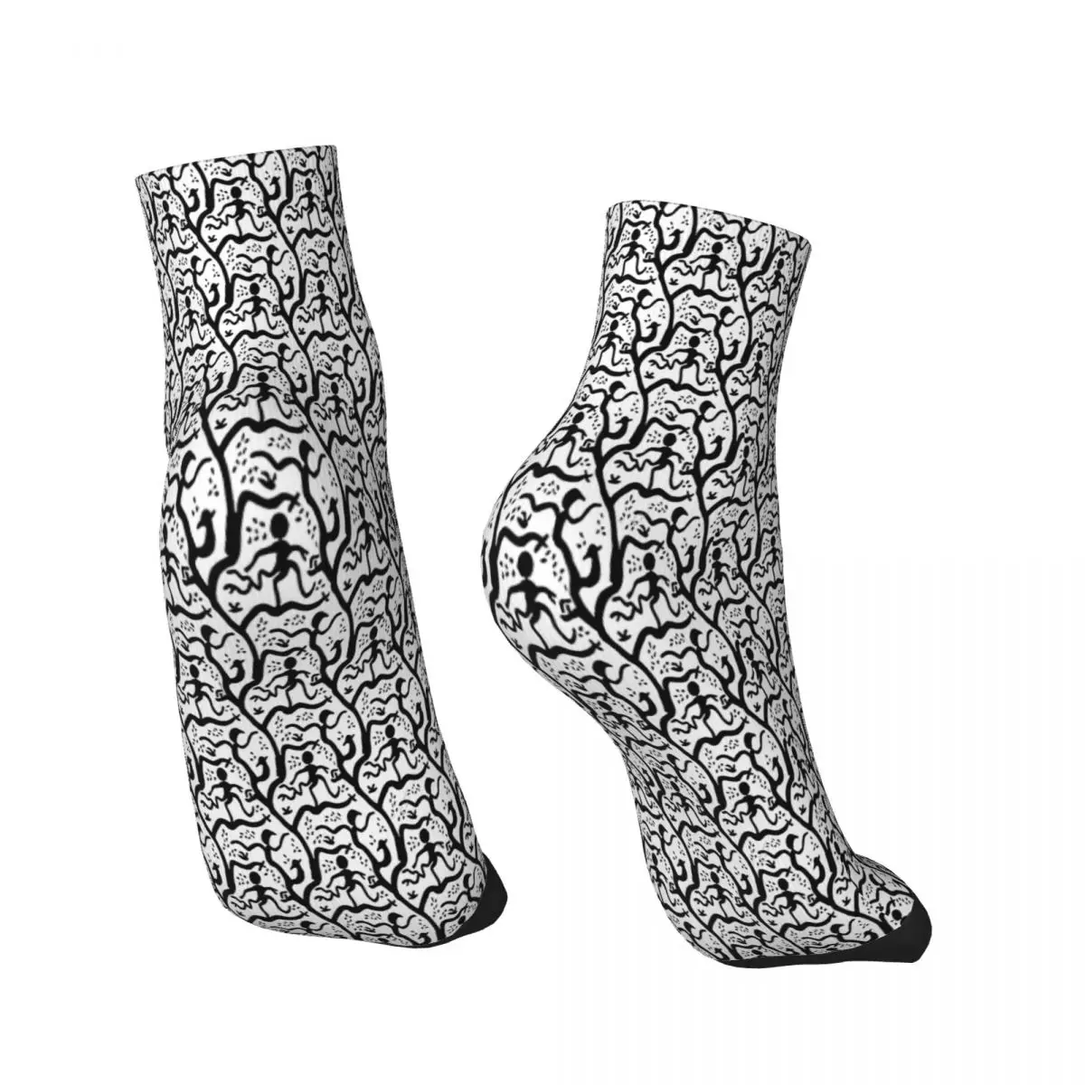 The Bold Simplicity Yoga Animal Ankle Socks Male Mens Women Summer Stockings Printed