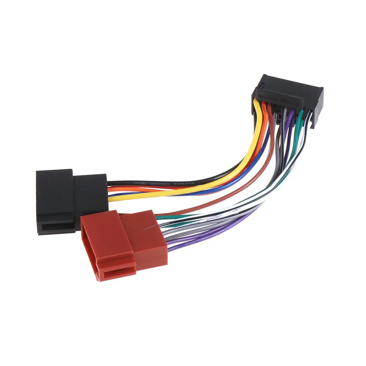 

Car Audio Cable Adapter 16 Pin to Plug Durable Car Radio Wire Harness CD Cable DVD WiringStereoConnectorAudioLine