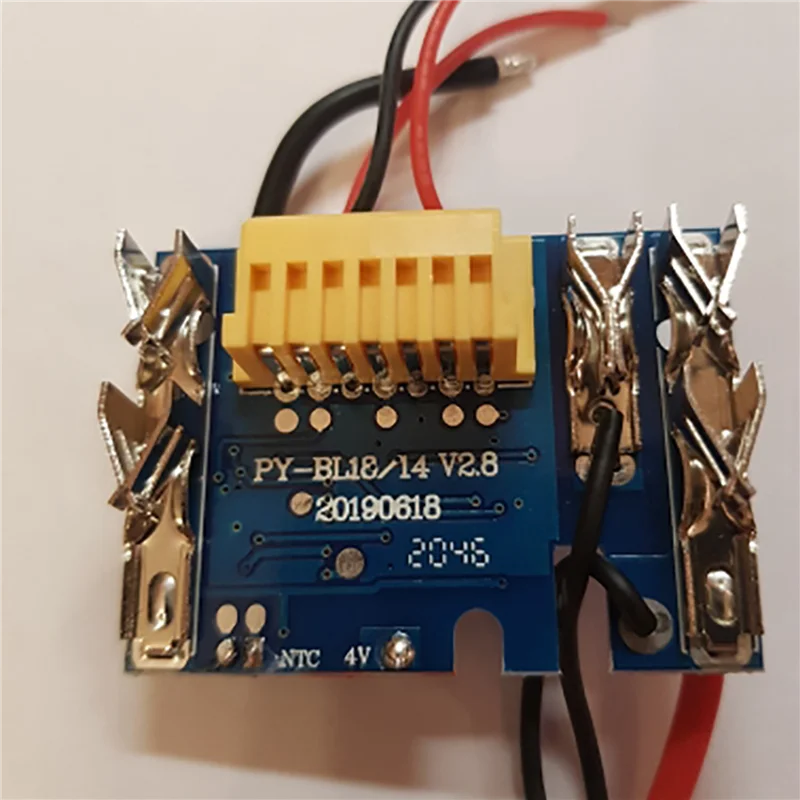 BAAJ-10Pcs بطارية ليثيوم PCB شحن حماية لوحة دوائر كهربائية ل 18 فولت 1.5Ah 3Ah 6Ah 9Ah BL1415 BL1430 BL1460 BL1490