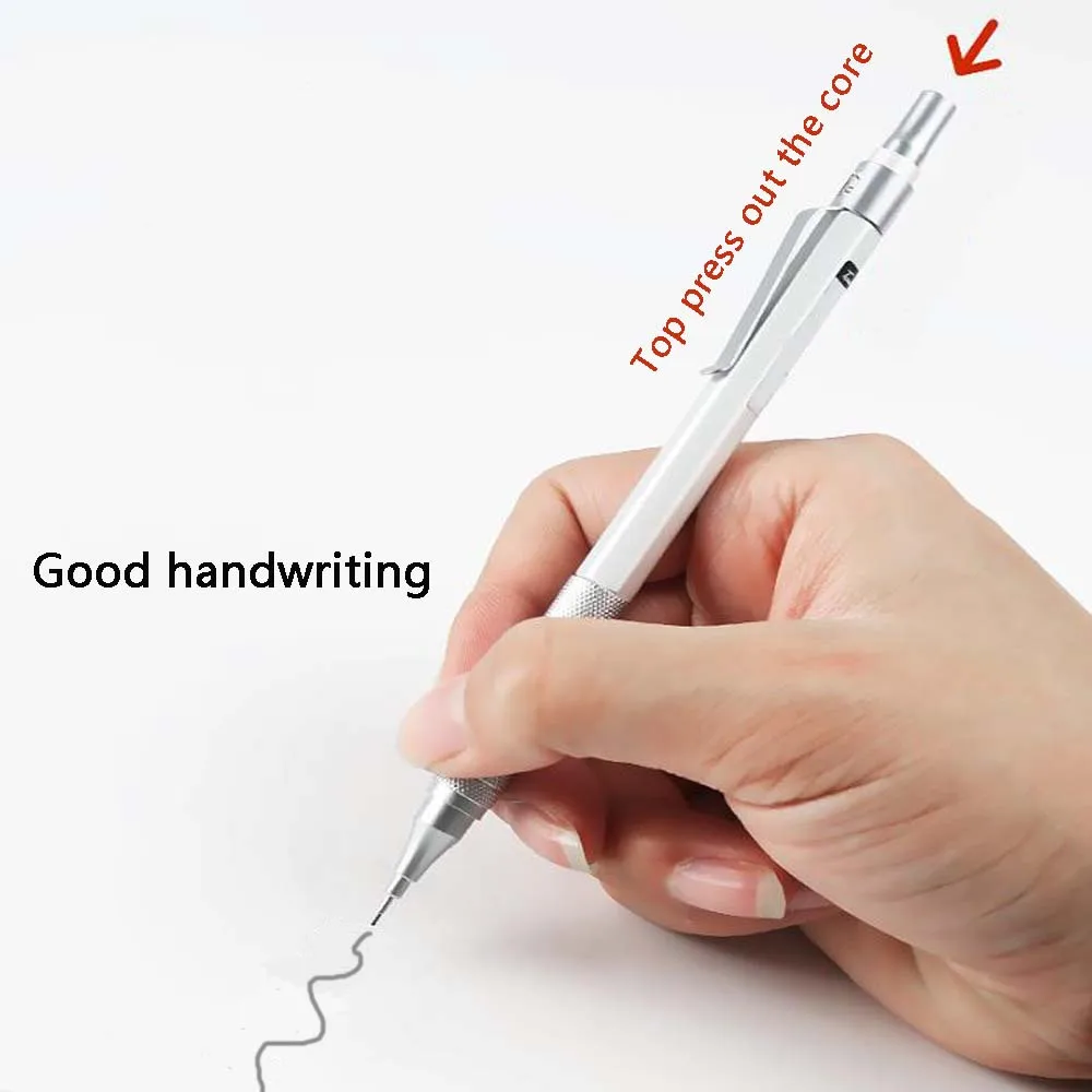 1PC 0.5mm Mechanical Pencil, Low Center of Gravity Design, Writing Smooth, Suitable for Drawing, Sketching