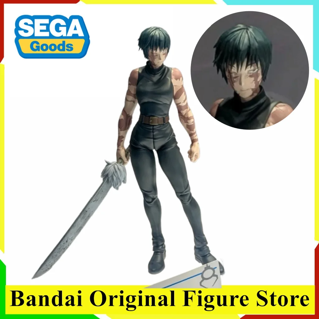 

Оригинальная фигурка SEGA Jujutsu Kaisen Anime Zenin Maki XStellar, коллекционная модель из ПВХ, игрушка-фигурка, украшение для коллекции.