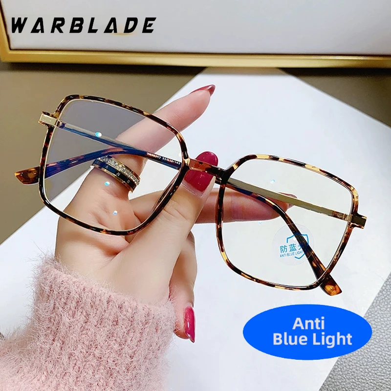 

Trendy Square Frame TR90 Anti-Blue Light Eyeglasses Retro Brand Design Men Women Reading Optical Eye Protection Eyewear Lentes