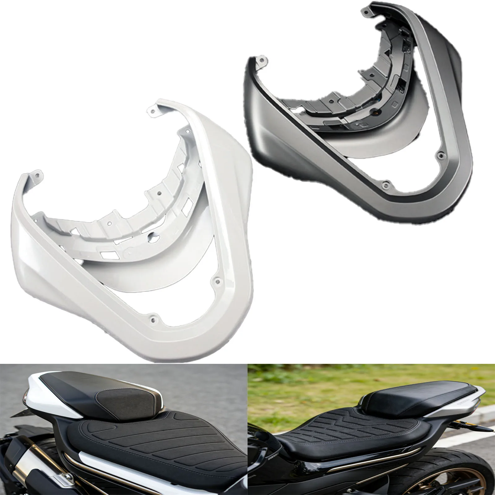 For CFMOTO 800NK Motorcycle Parts Rear Seat Decoration Panel Plastic Shell Fairing Tail Cover Guard Motorcycle Modification