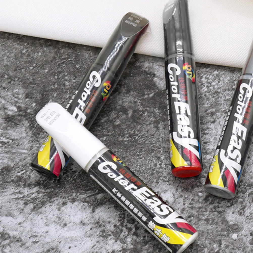 Car Scratch Repair Pen Set, 5pcs Automotive Paint Touch-Up Tool for Deep & Shallow Scratches, Quick Gloss Restoring