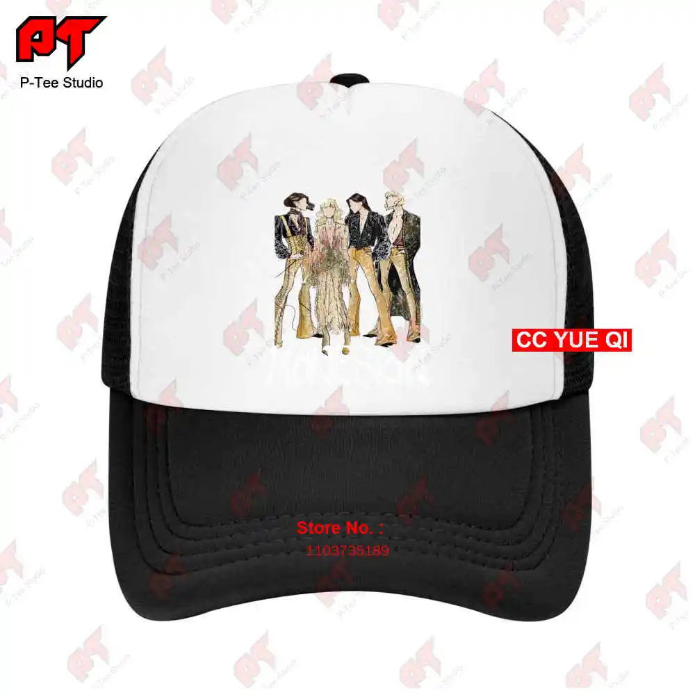 Maneskin Italian Alternative Rock Band Baseball Caps Truck Cap 9ZWE