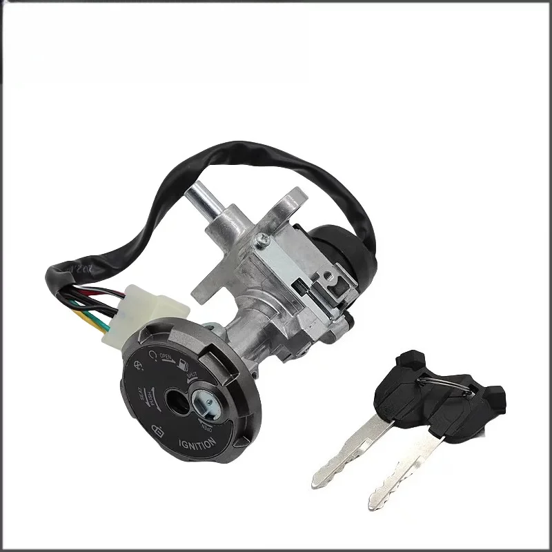 

Крышка замка зажигания, электрический дверной замок, подходит для мотоциклов и скутеров Sanyang XS150T-11, JET150SL, Small Steel Cannon