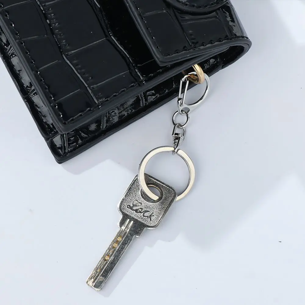 10Pcs Metal DIY KeyChain Bag Part Accessories Lobster Clasp Collar Carabiner Snap Bags Strap Buckles Hook