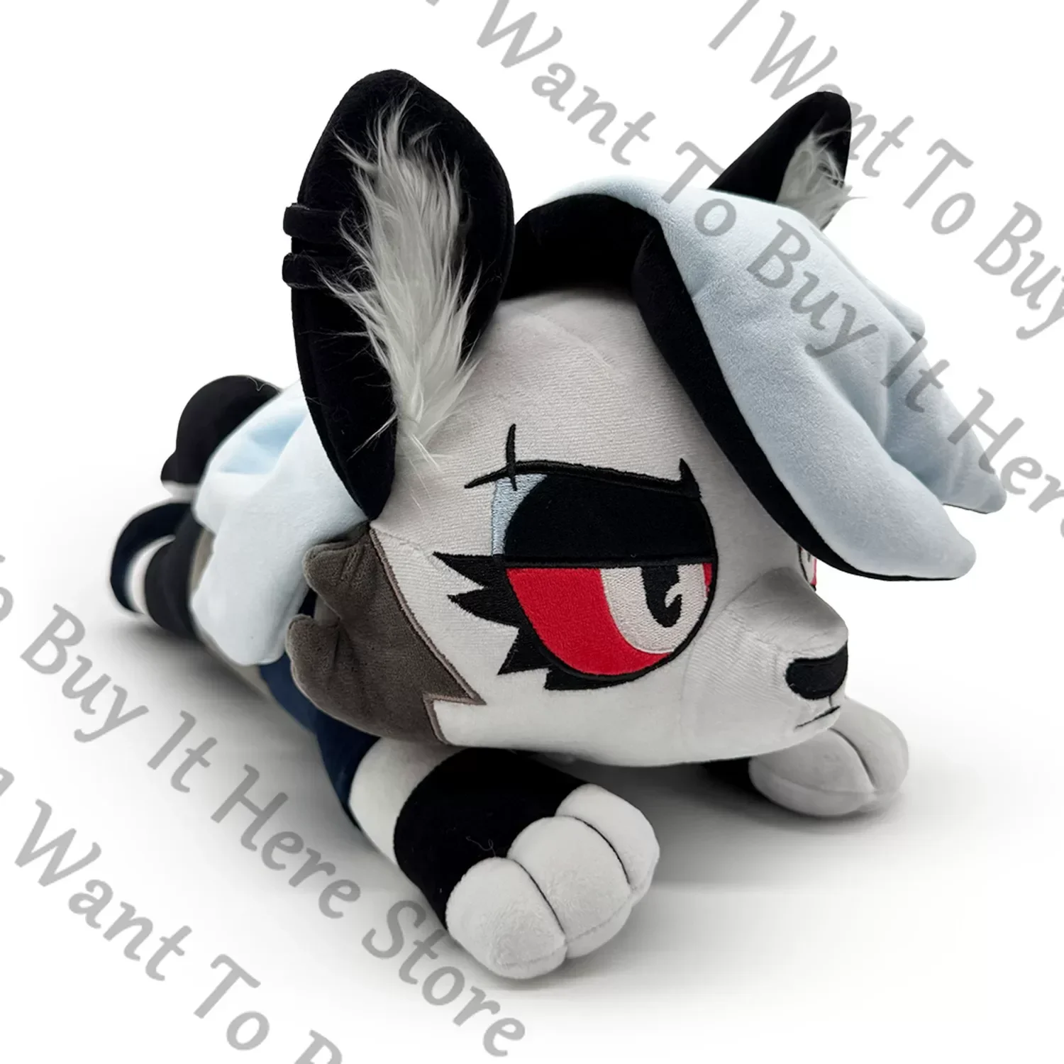 Peluche De Hazbin Hotel – Vox Y Tiburón Demonio De 25 Cm, Ideal Para Fans Y Coleccionistas