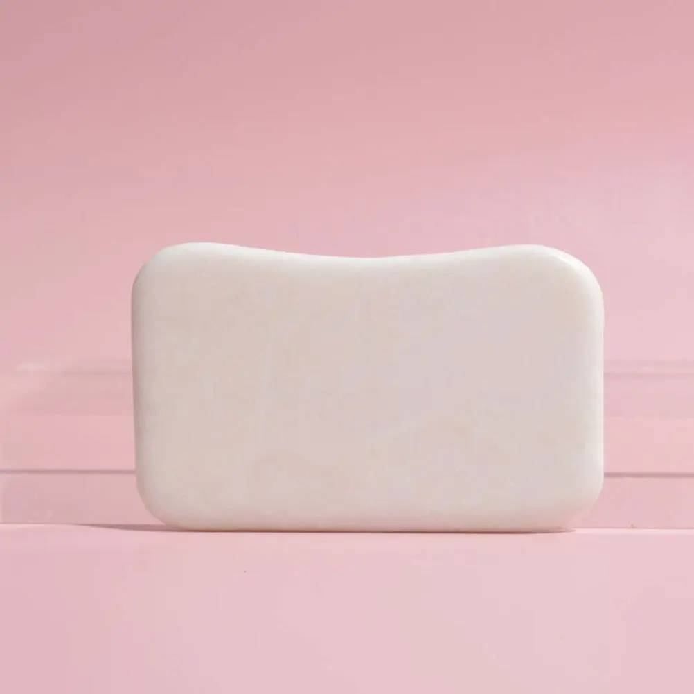 2Pcs Gua Sha Jade Massage Scraper Smooth Comfortable White Xiuyan Jade Face Body Skin Care Facial Massage Tool Muscle Relaxation