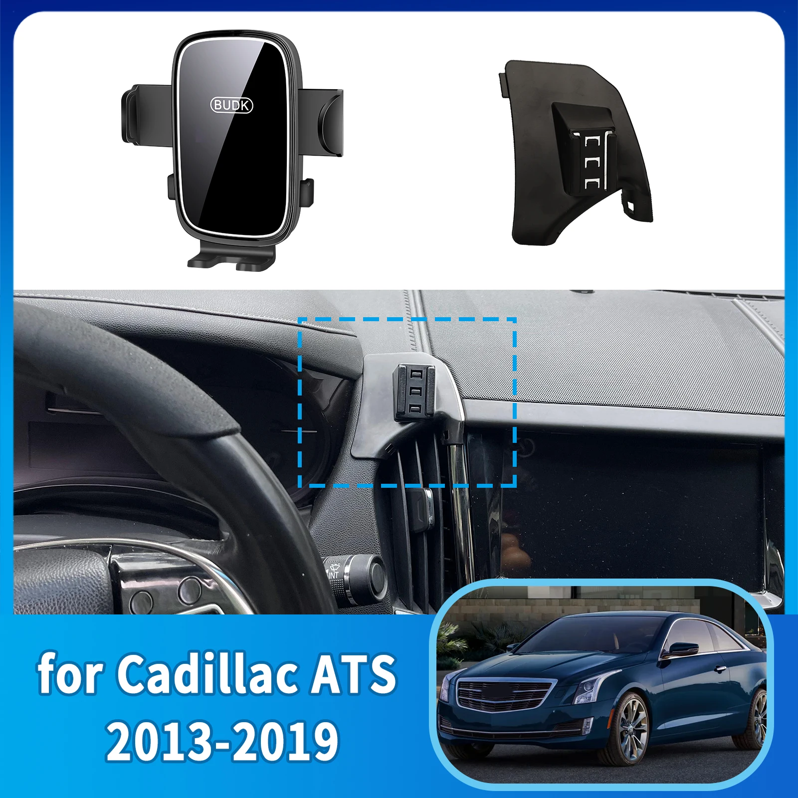 

Car Mobile Phone Holder for Cadillac ATS LFX 2013 2014 2015 2016 2017 20018 2019 Navigation Stand Auto Accessories GPS Bracket