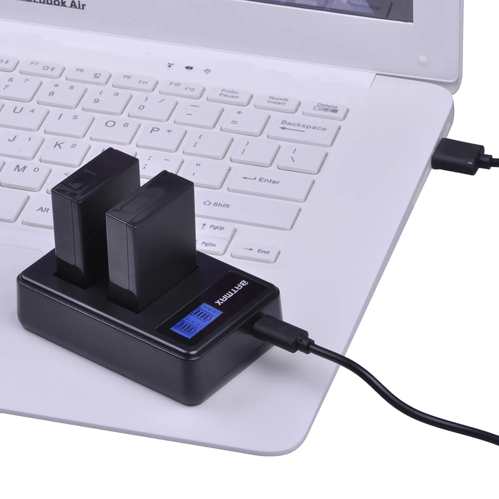 Batmax LP-E17 LP E17 Camera Battery+LCD Dual USB Charger for Canon EOS R8 RP R10 R50 M3 M6 200D 750D 760D T6i T6s 800D 8000D X8i
