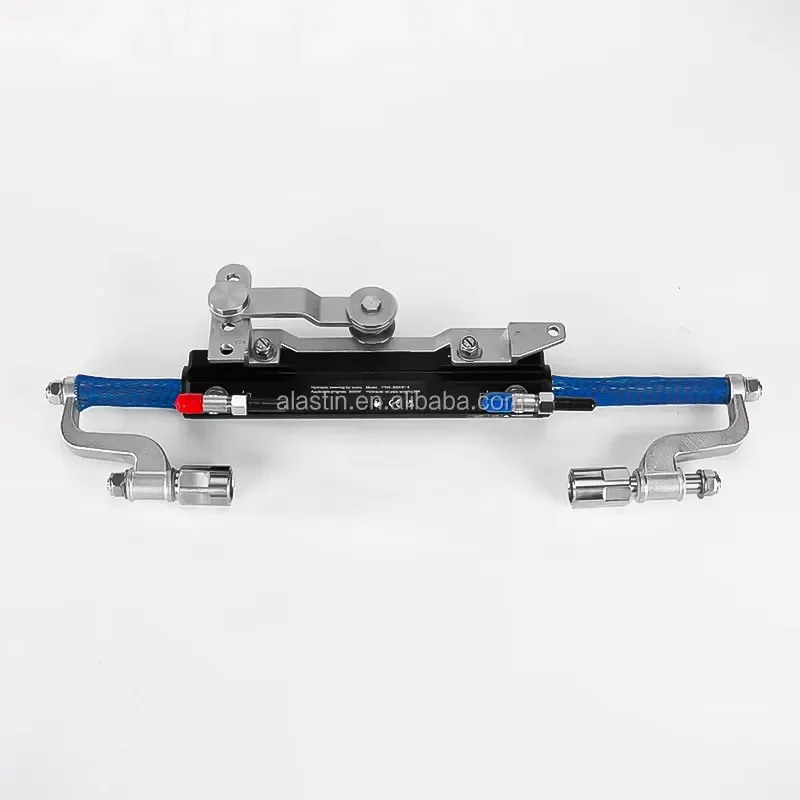 Hydraulic Steering Kit for 90HP to 300HP Outboard Marine Rudder System with Full Accessories
