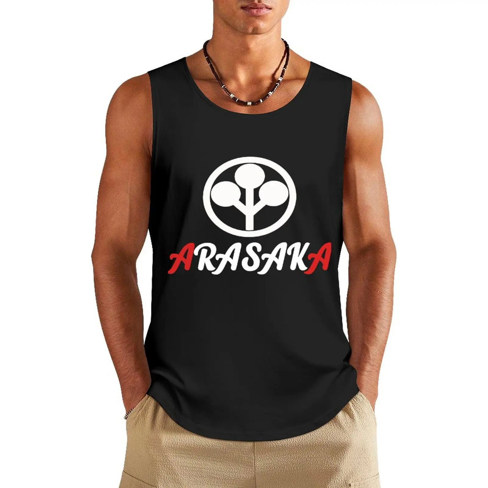 

New Cyberpunk Arasaka Corporation Tank Top Bodybuilding shirt Men's tops gym top