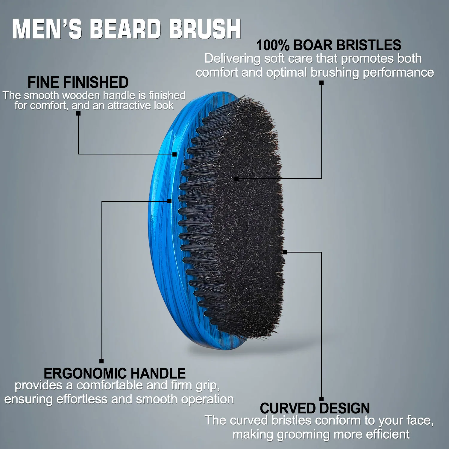 Thumbnail 2 - #48 Cheap Beard Brushes Worth Buying