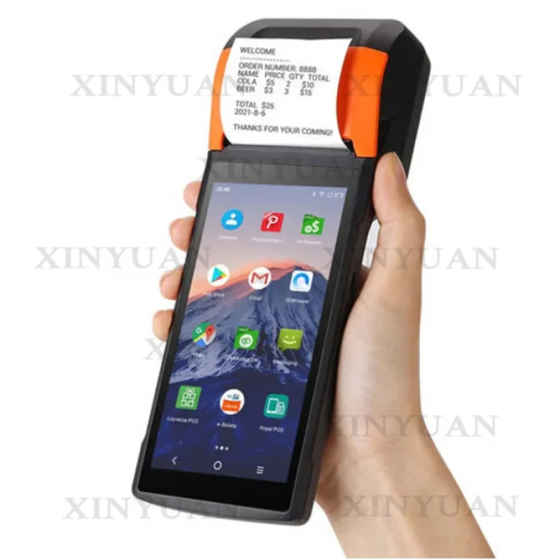 Portable Handheld POS Device for Retail Shops Malls Kitchens Laundries Hospitals