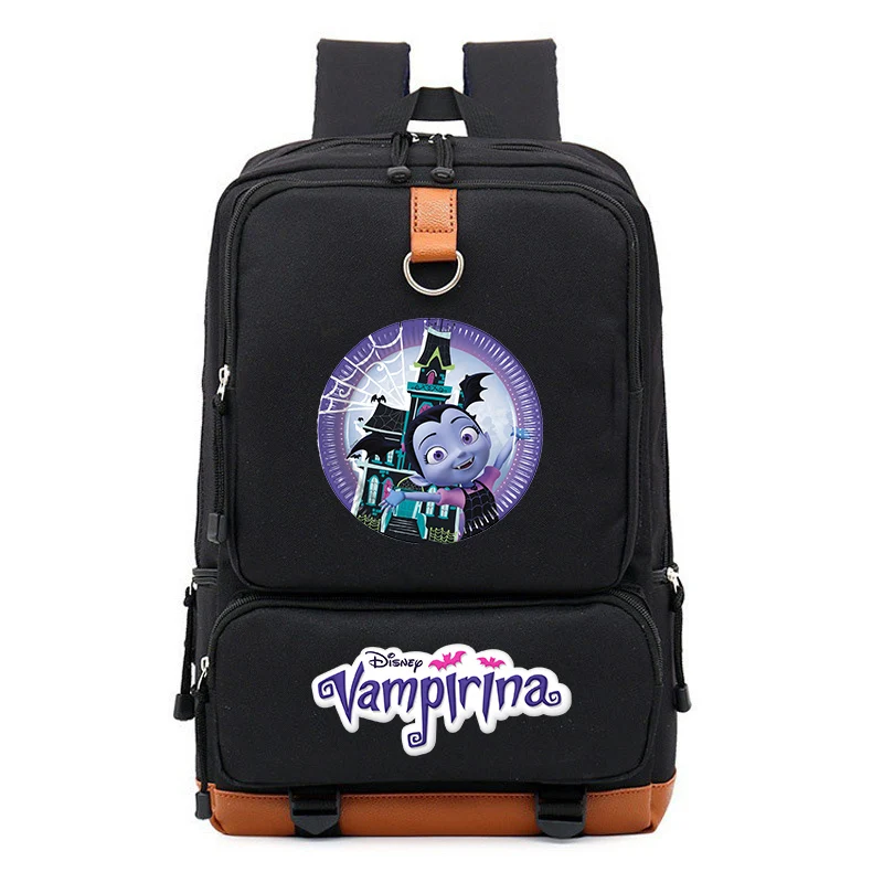 Disney Vampirina Backpacks For Boys Girls School Bags Rucksack Teenagers Children Daily Travel Backpack Mochila