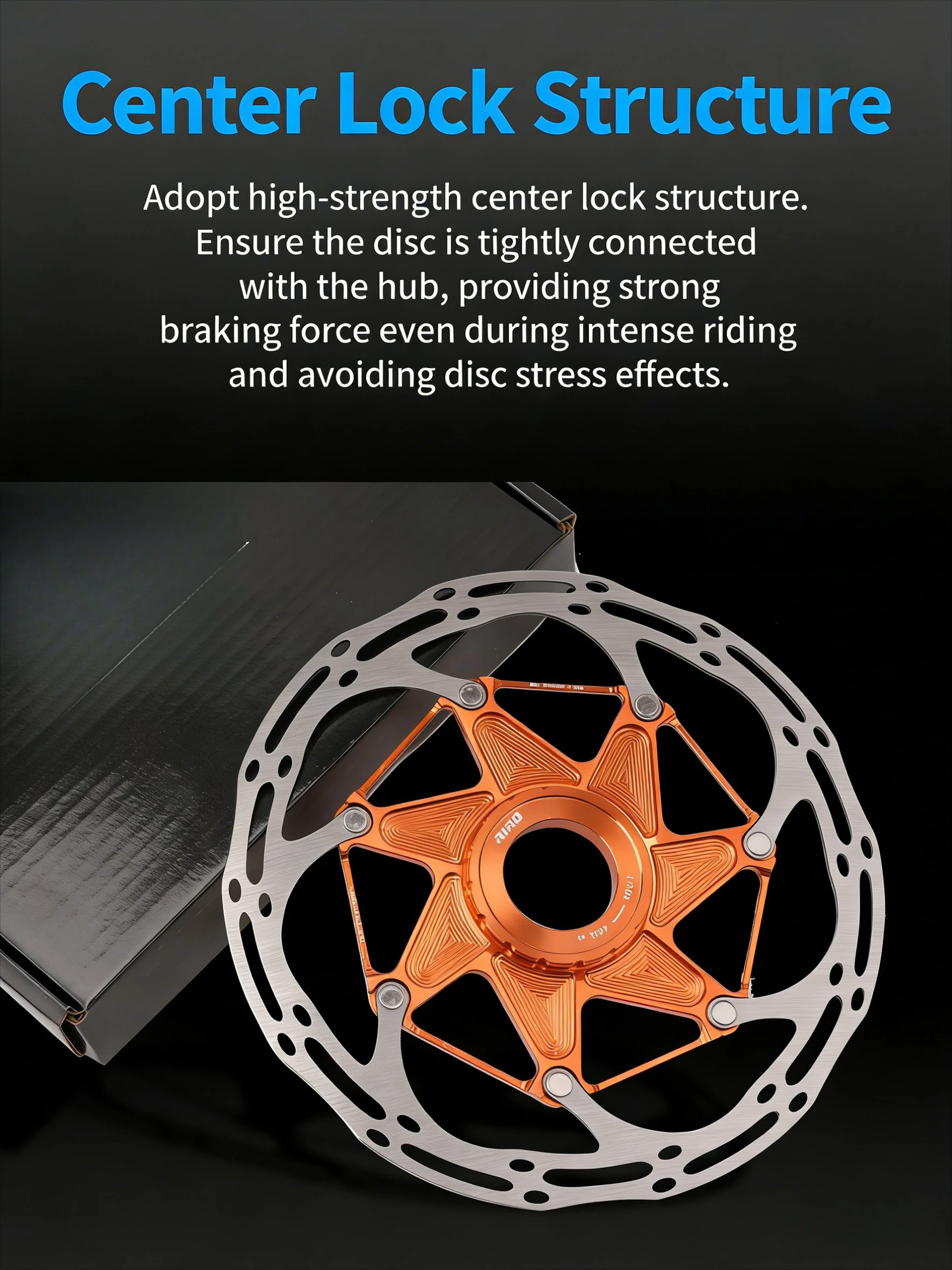 

160mm Ultra-Light Hollow Brake Rotor High-Strength Center Lock Disc Brake Component for MTB & Road Bike Premium Cycling Part