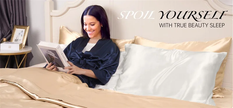 100% Mulberry Silk Pillow Case 2pcs Natural Real Silk Protect Hair Skin Pillowcase Customized Size Bedding Pillow Cases Cover