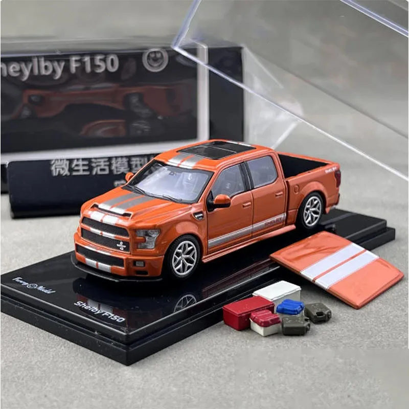 

FM 1: 64 Scale Shebly F150 Simulation Alloy Car Model Static Display Collectible Toy Gift Souvenir Decoration