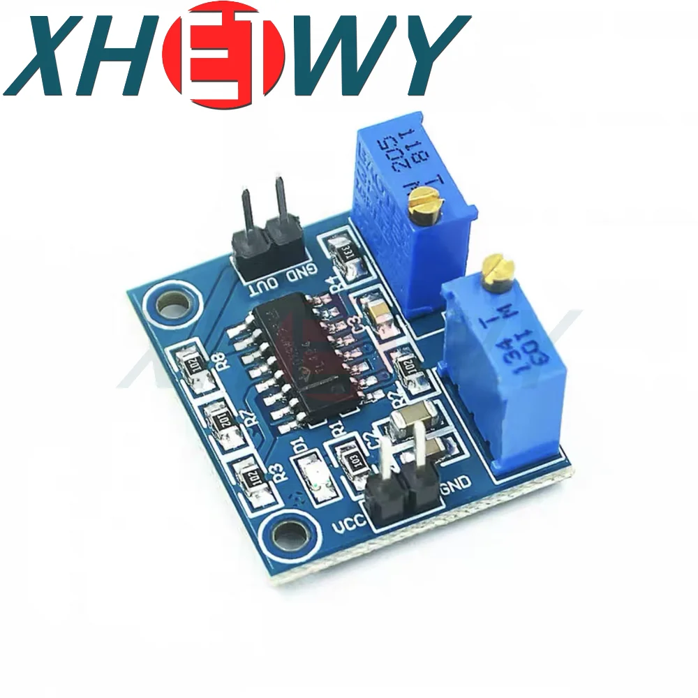 Módulo Controlador PWM ajustável, TL494, Frequência 5V, 500-100kHz, 250mA