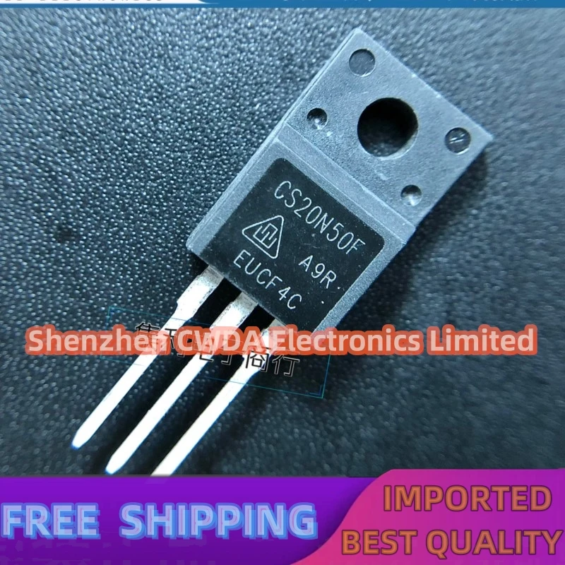 10PCS-20PCS  CS20N50F   TO-220F 500V 20A  In Stock Can Be Purchased