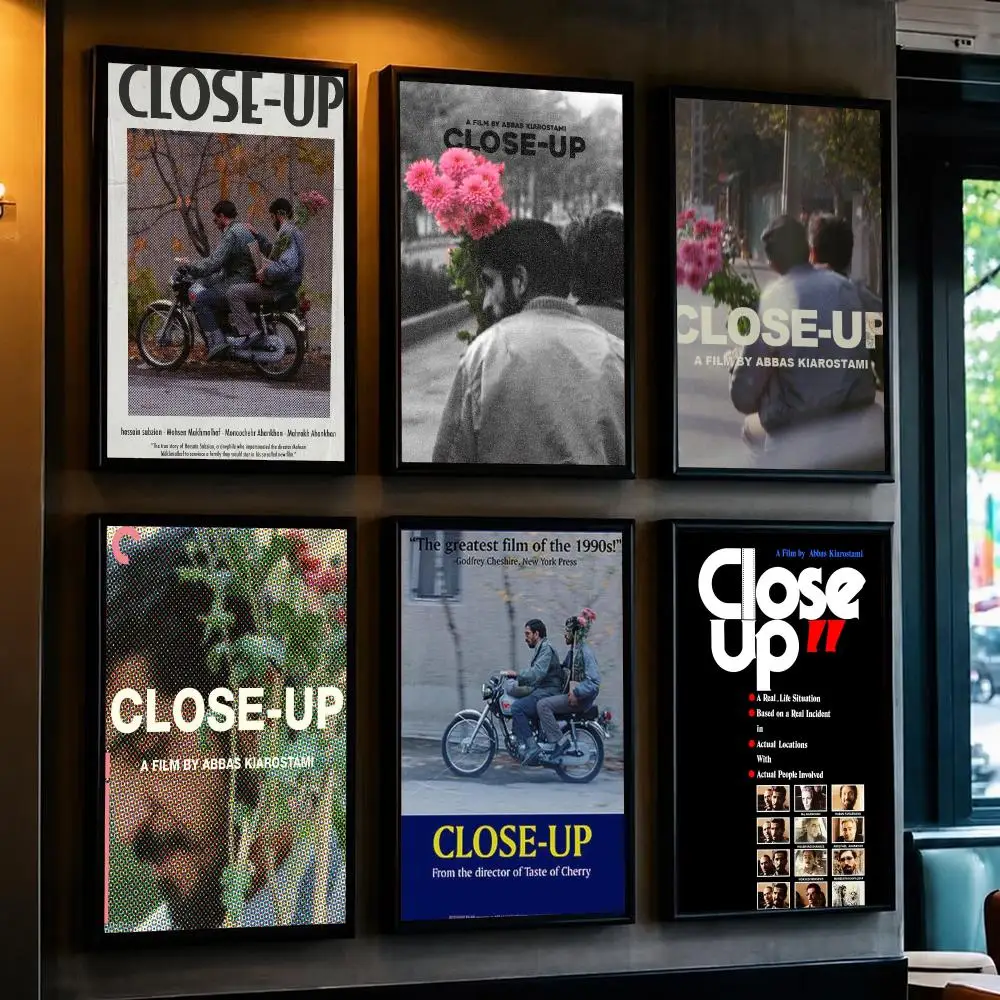 classic movie C-Close-Up-P Poster Minimalist Wall Sticker for Cafe Office Bar Home Decor and Gift