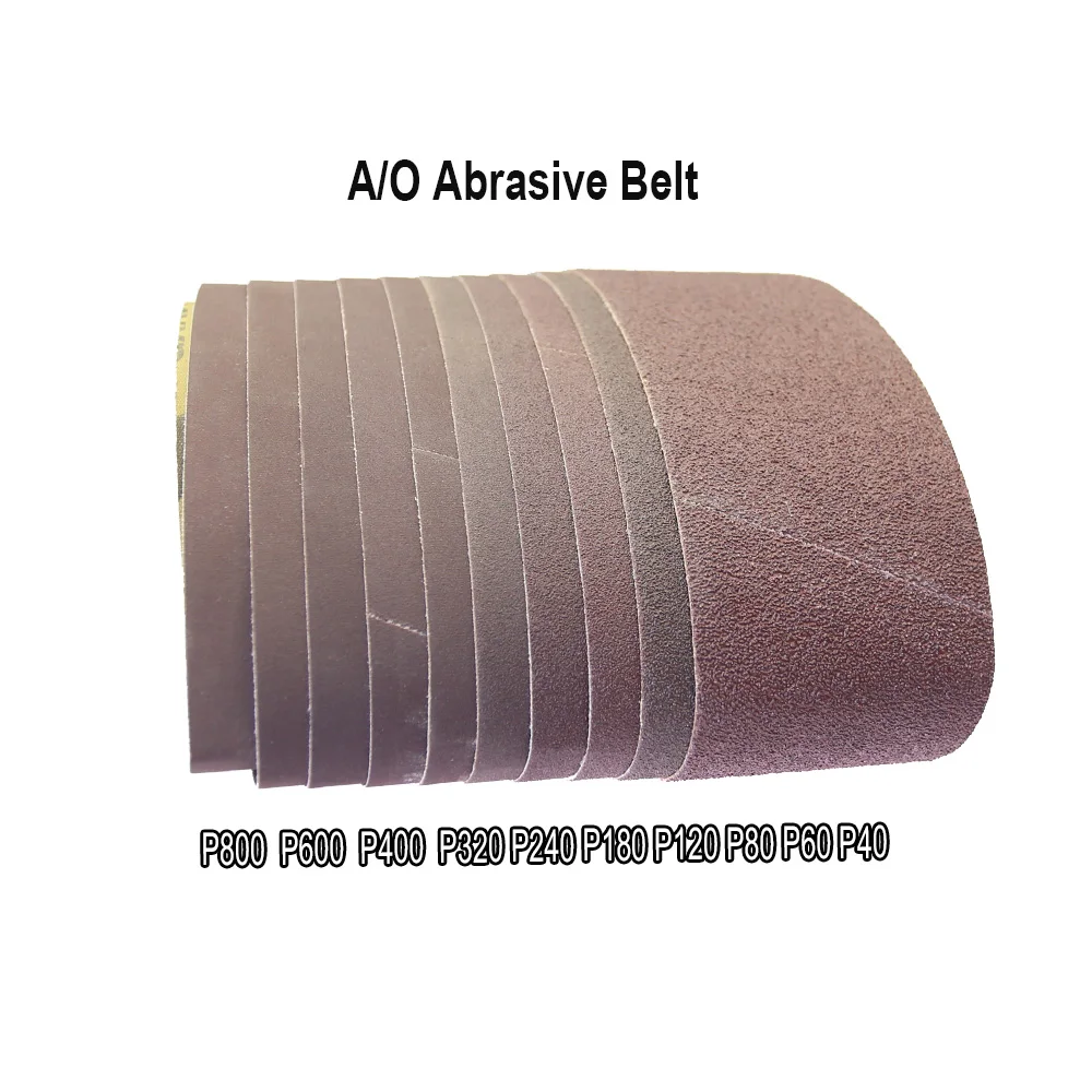 1ชิ้น533x7 5มม.สายลับมีด21X3 "Sanding Band P40-P800สำหรับไม้นุ่มโลหะขัด