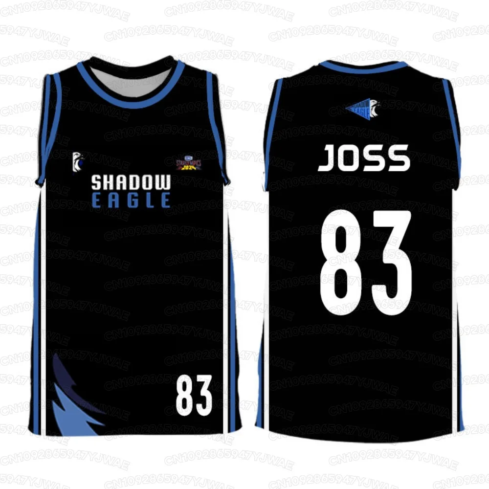Summer Men's Women's Casual Sports Meeting Jersey Seeveless Kid Vest Tank Tops Thailand Gmmtv Shadow Eagle 2024