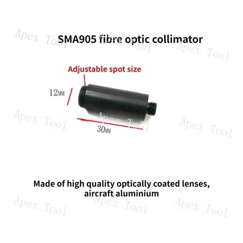 

SMA905 Fiber Laser Collimator Aspheric
