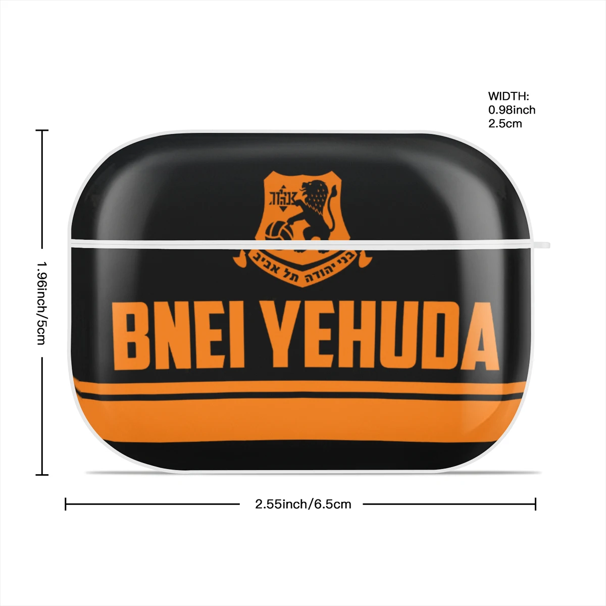 Bnei Yehuda Fc-Étui pour AirPods, Juste pour AirPods 1, 2, 3, Casque sans fil Pro