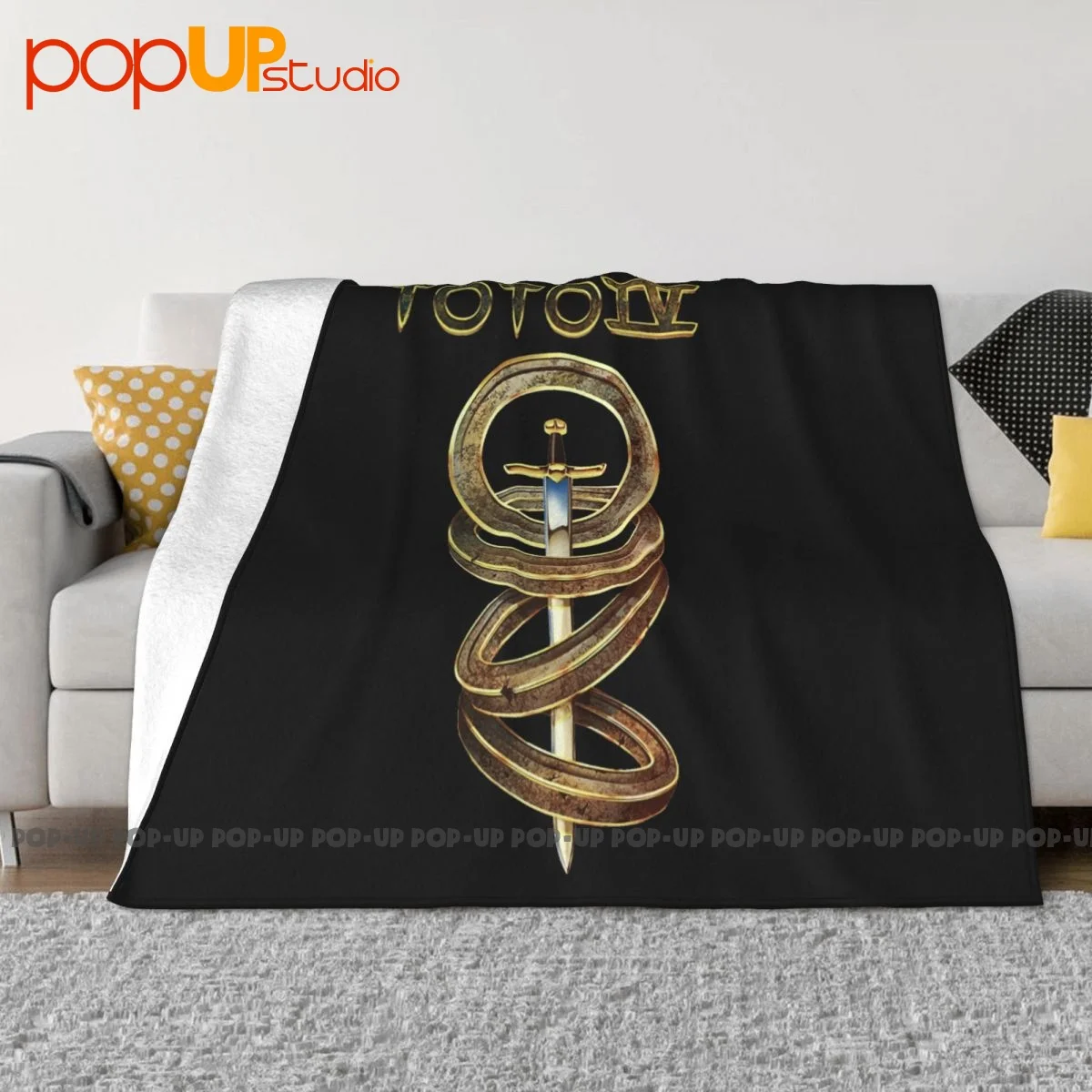 Toto Iv Classic Rock Band Blanket Classic Nap Blanket Bedding Throws