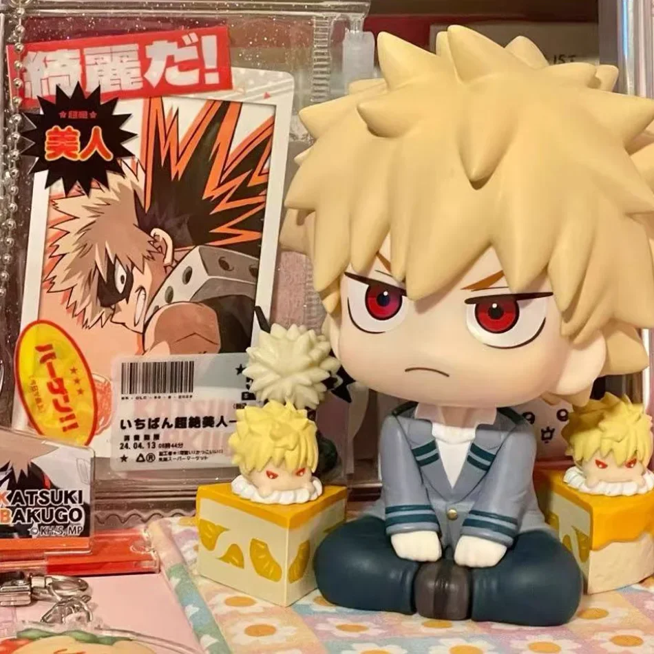 Figura de Anime de My Hero Academia en Stock, Figura de Acción de Midoriya Izuku, Figura de Bakugo Katsuki/Todoroki Shoto, Juguetes Coleccionables de PVC