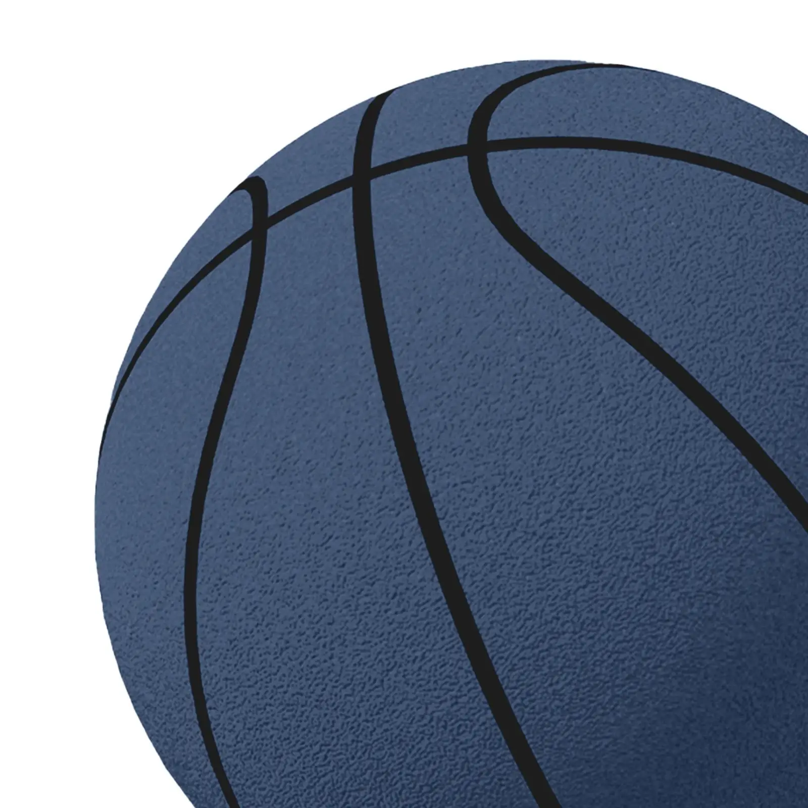 Basquete silencioso com aro, Indoor Training Ball, Sports Ball, Presente da festa