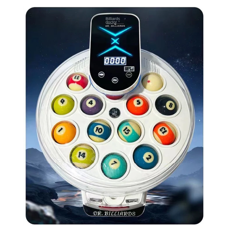 

Billiard Pool Balls Cleaner Machine Pool 16 Balls Clean Automatic Washing Electronic Machine Ball Clean Accessories