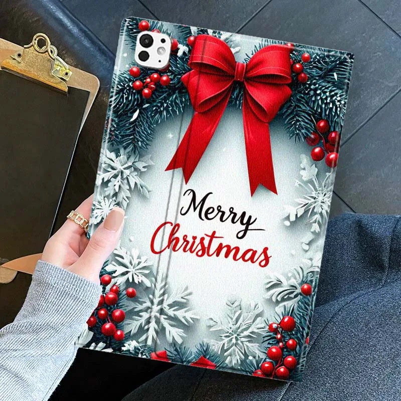 

Stylish Christmas Greetings For iPad Pro Air mini 7 6 5 4 11th 10th 7th 6th 5th 13 12.9 11 10.9 10.5 10.2 Inch Tablet Case