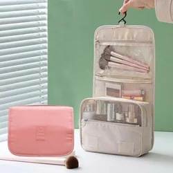 Bolsa de maquillaje colgante de alta calidad, bolsas de almacenamiento de viaje impermeables, bolsa de cosméticos de belleza de viaje, bolsas de higiene Personal, organizador de lavado