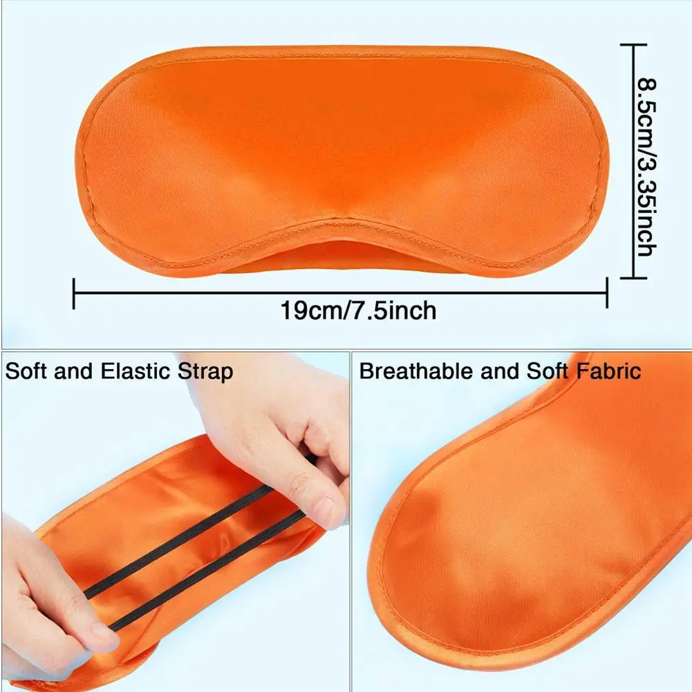 New High-end Silk Sleep Eye Mask Padded Shade Eye Cover Care Eyeshade Travel Sleeping Relax Eye Health Tools Cover L1E6