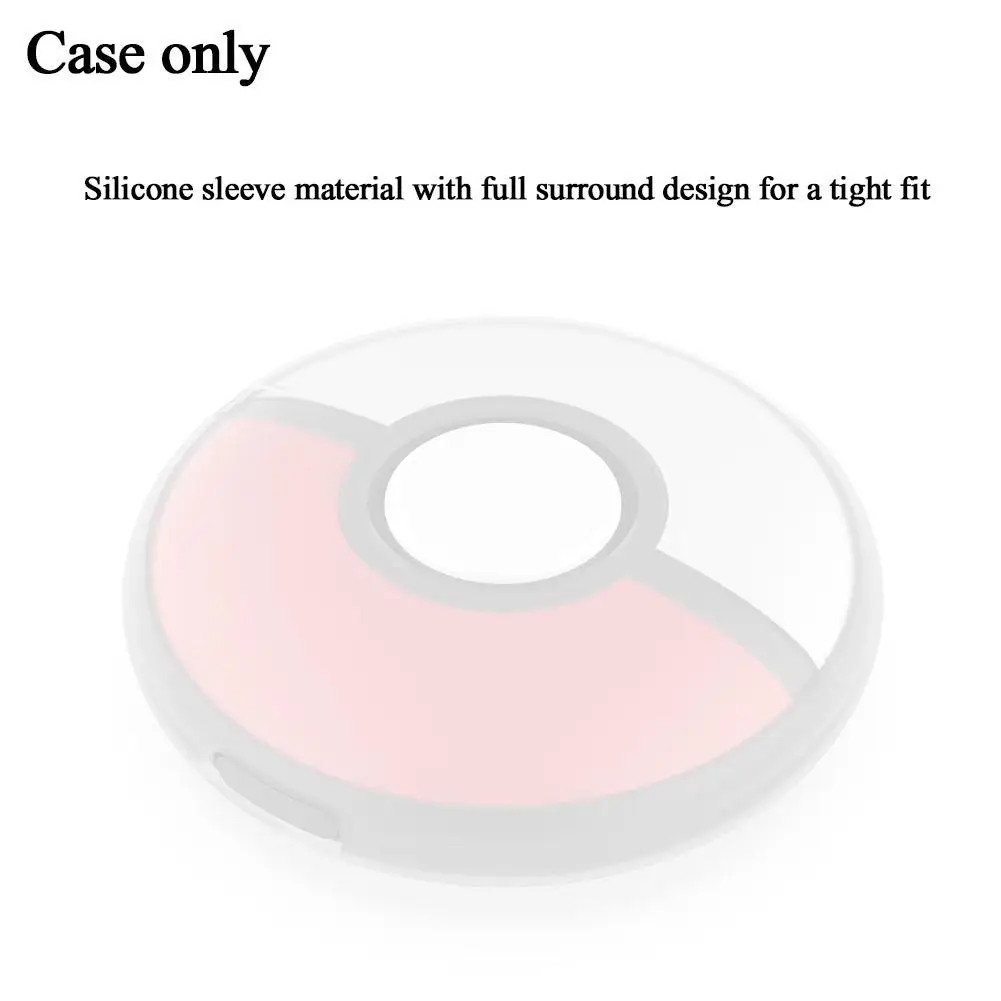  for POKEMON GO Plus+2023 Intelligent Wearable Accessories PC Hard Transparent Protective Cover Soft Skin-friendly Silicone J2P2